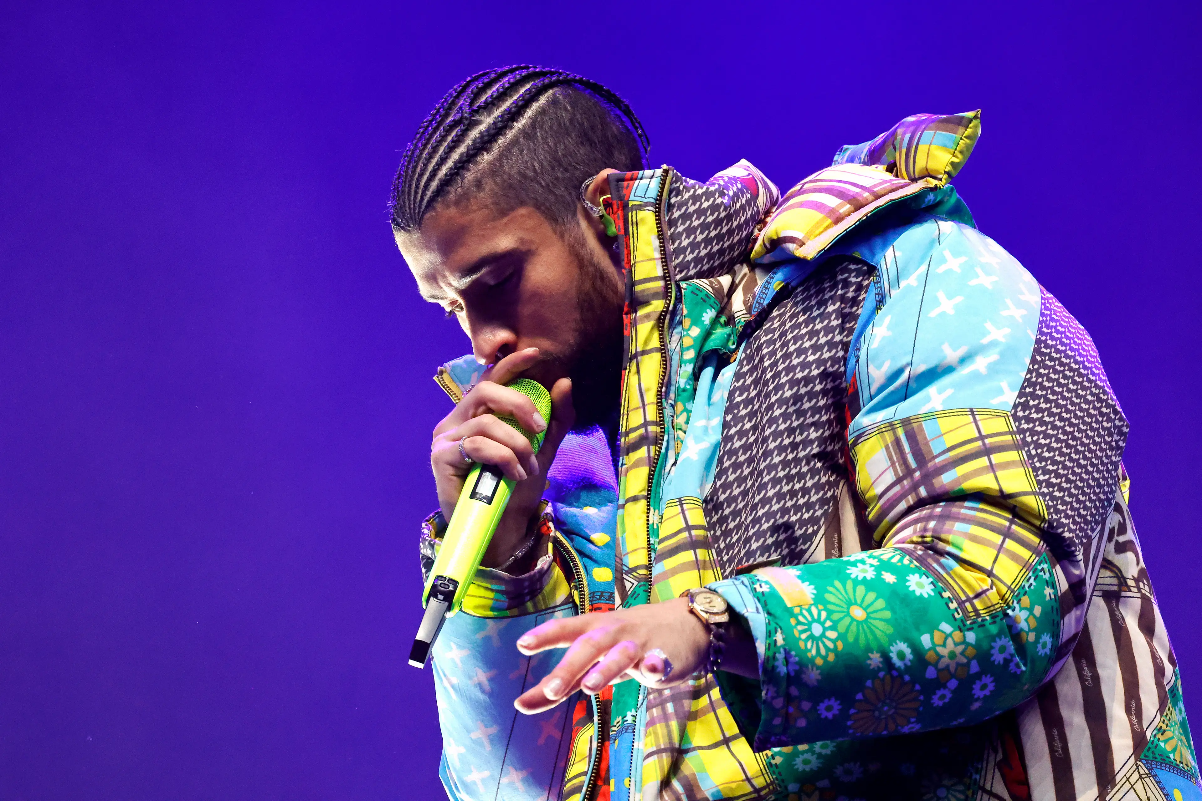 Bad Bunny also broke the rule (Frazer Harrison/Getty Images for Coachella)