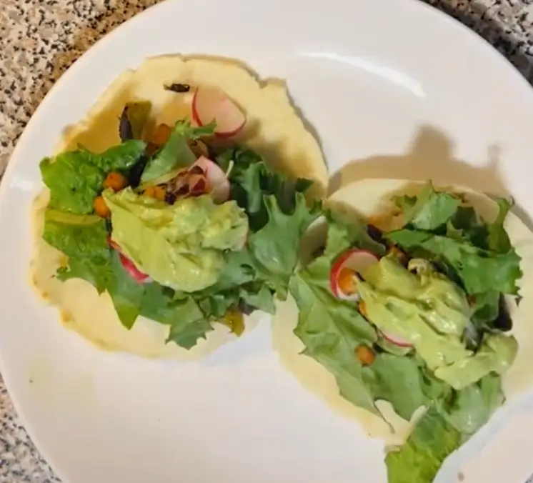 Using ingredients found in a dumpster as well as some from her garden, Jillian explained how she probably eats healthier now sourcing most of her food from dumpsters.