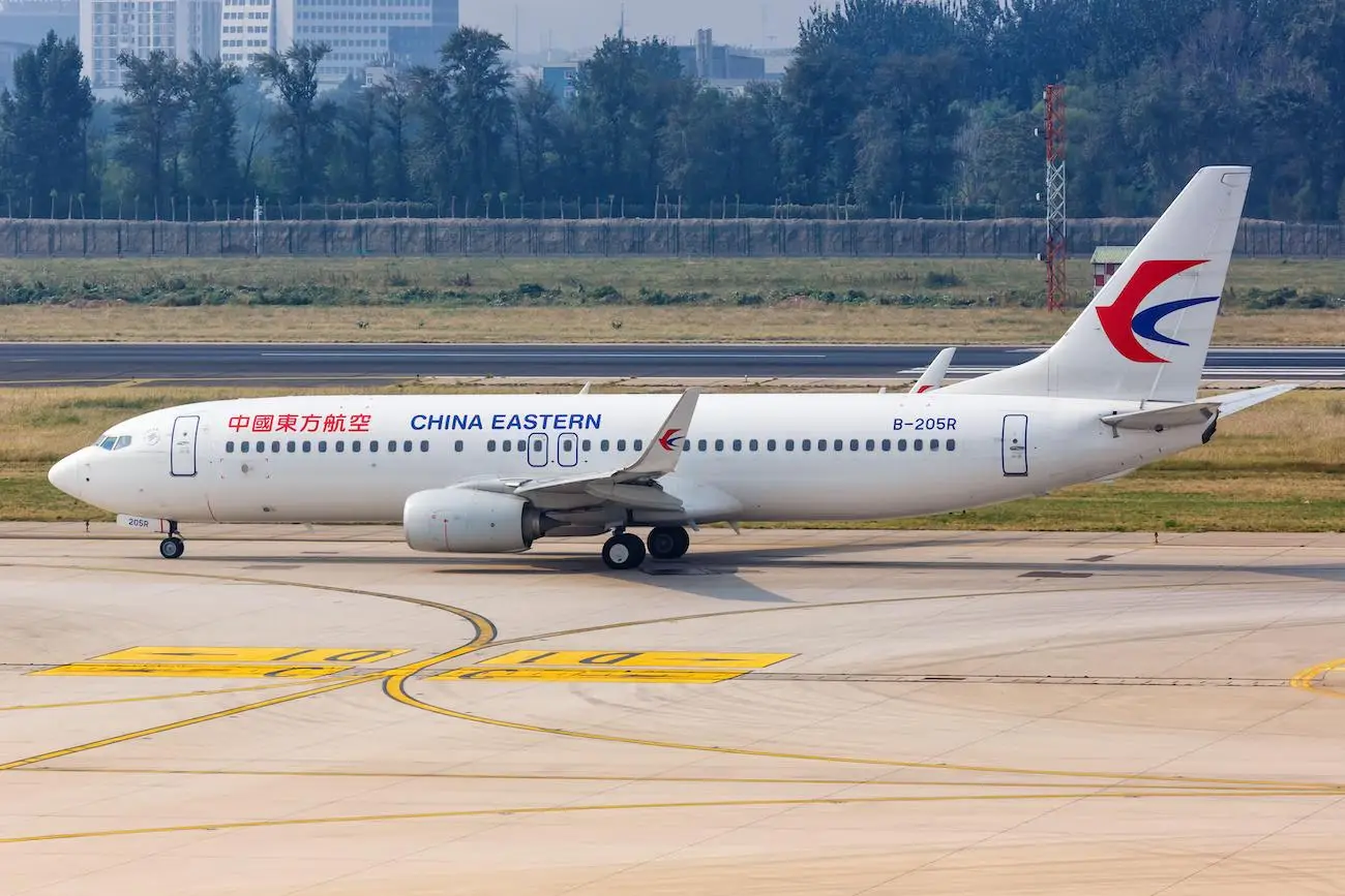 China Eastern Airlines Boeing 737-800 pictured in 2019.