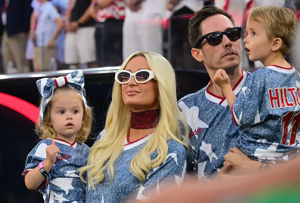 Paris and Carter share two children together (Photo by Frederic J. Brown / AFP via Getty Images)