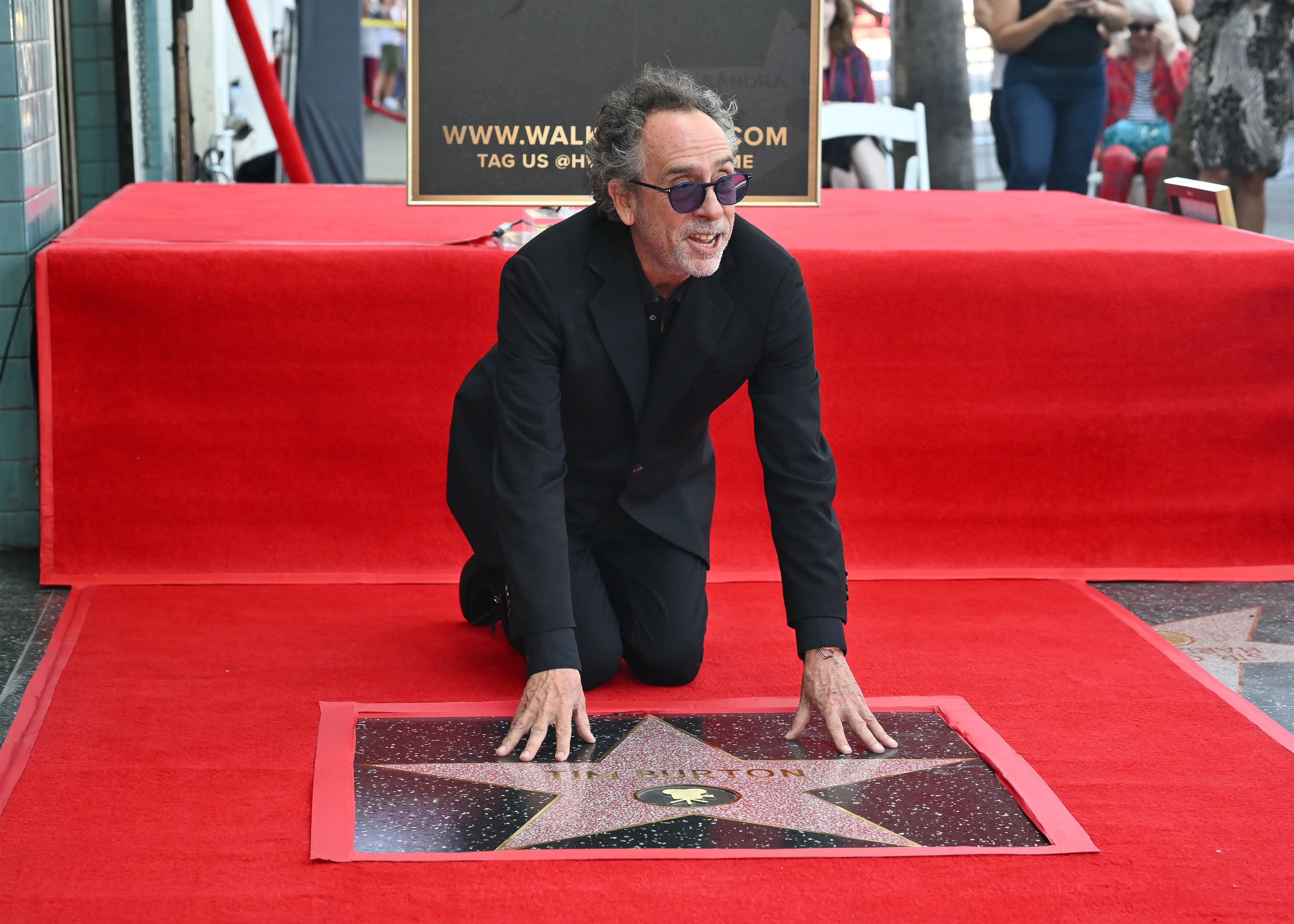 Tim Burton recently received a star on the Walk of Fame (Michael Buckner/Variety via Getty Images)