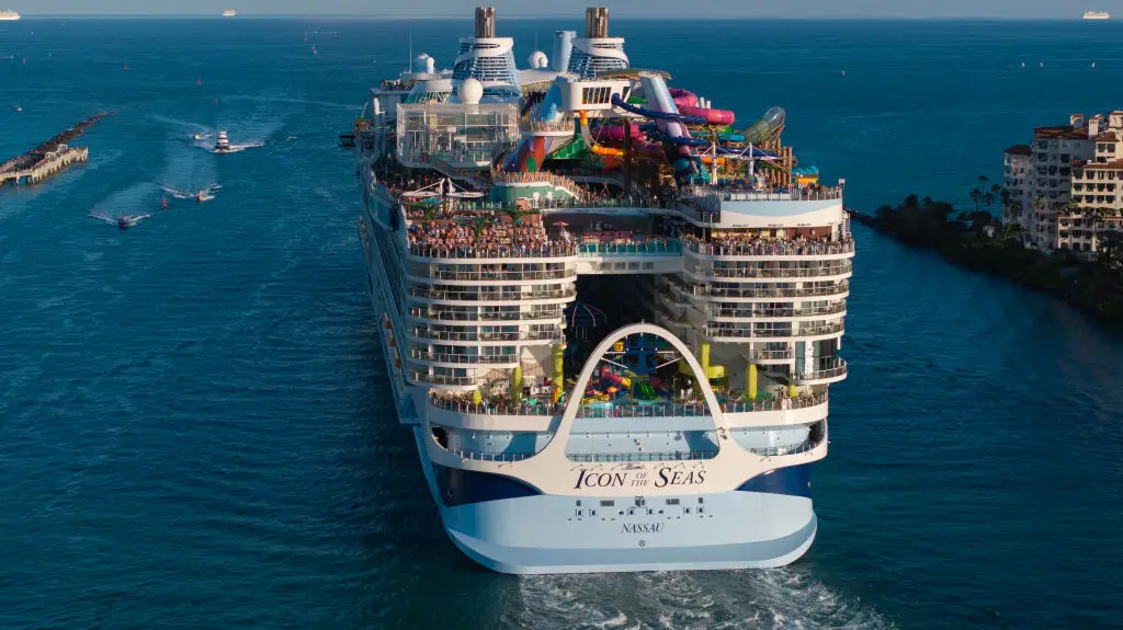 Royal Caribbean's Icon of the Seas is the world's largest cruise ship (Joe Raedle/Getty Images)