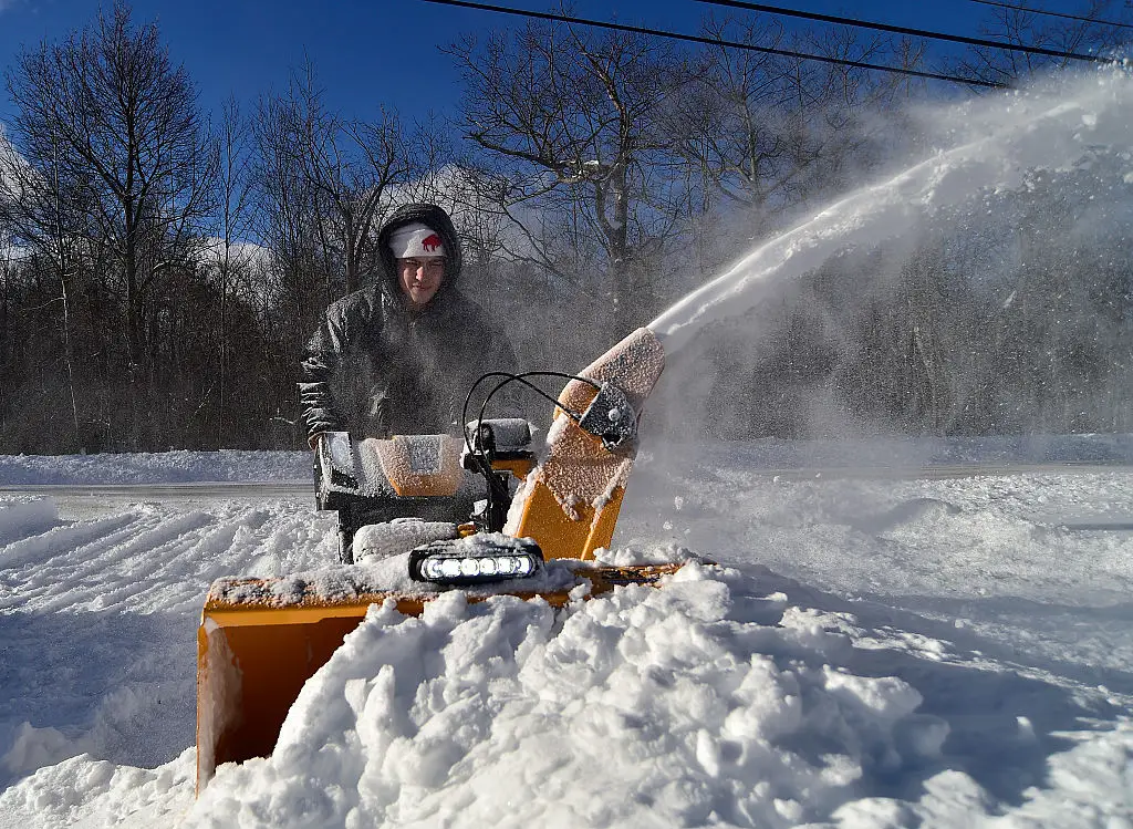 Parts of the US could see heavy snow this weekend (John Normile/Getty Images)