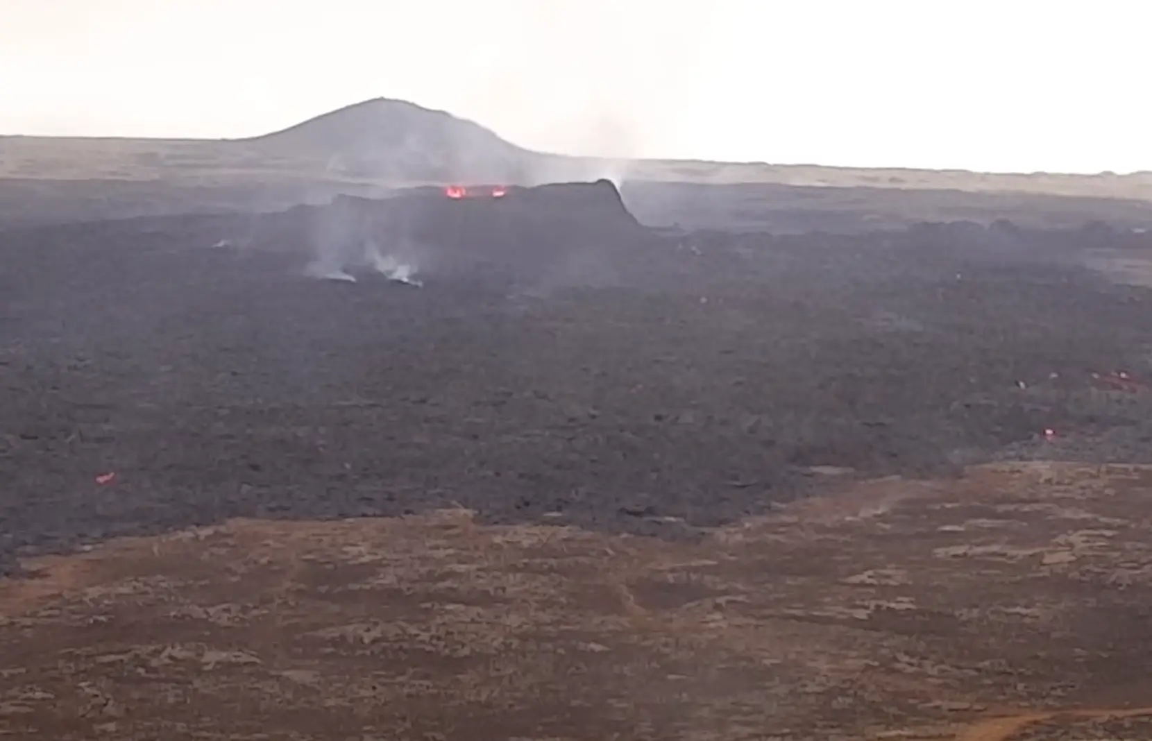 There is currently a live stream of the volcano.