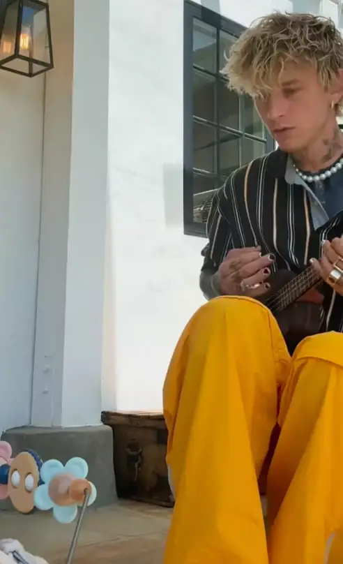 MGK delighted fans when he revealed the name of his daughter earlier this year (Machine Gun Kelly/Instagram)