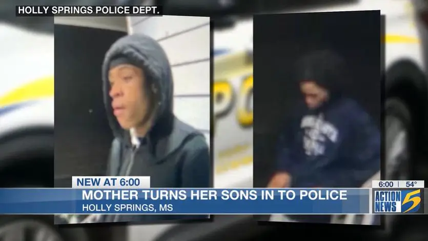 Police released footage of the suspects.