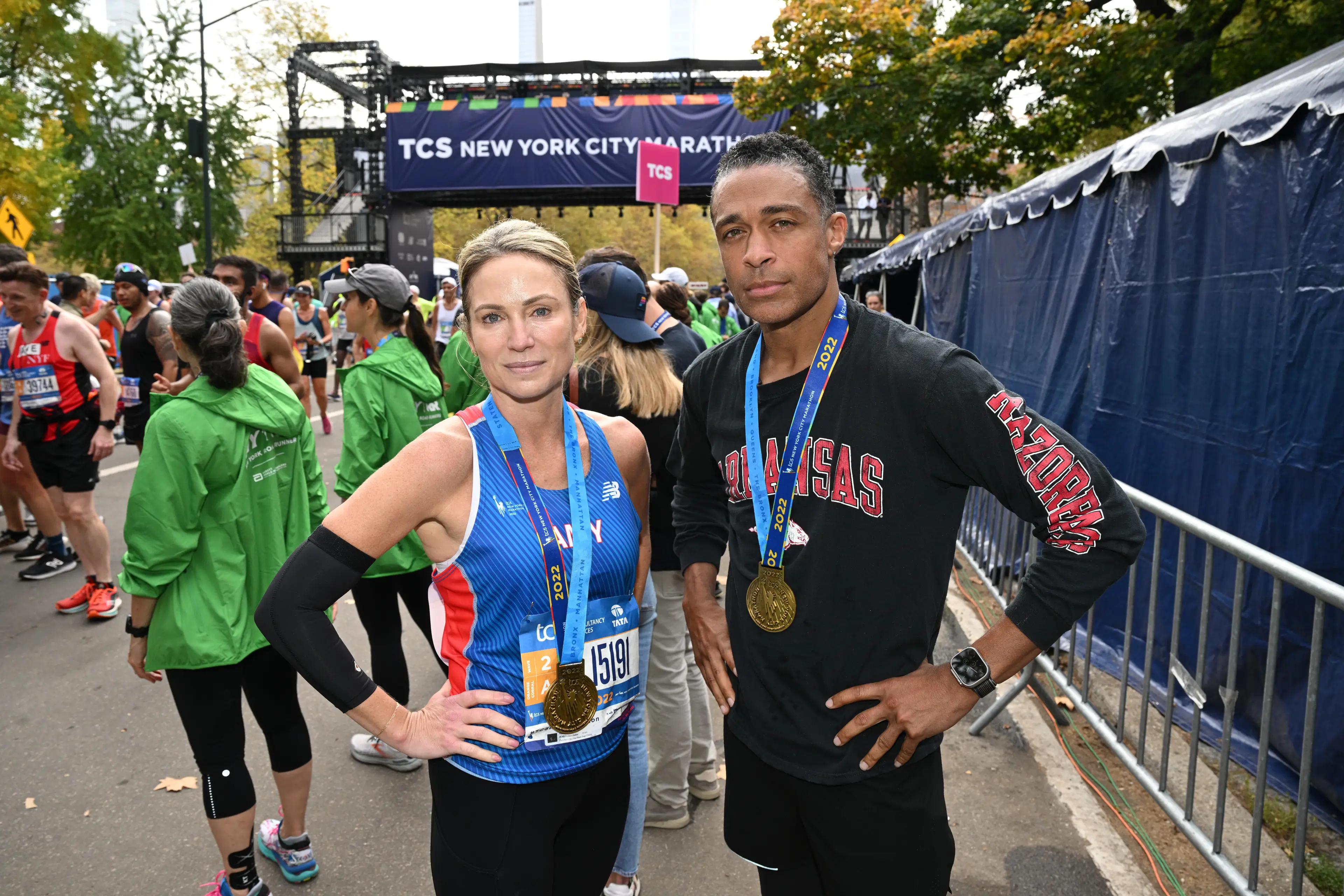 Amy Robach and T.J. Holmes have since confirmed they are together.