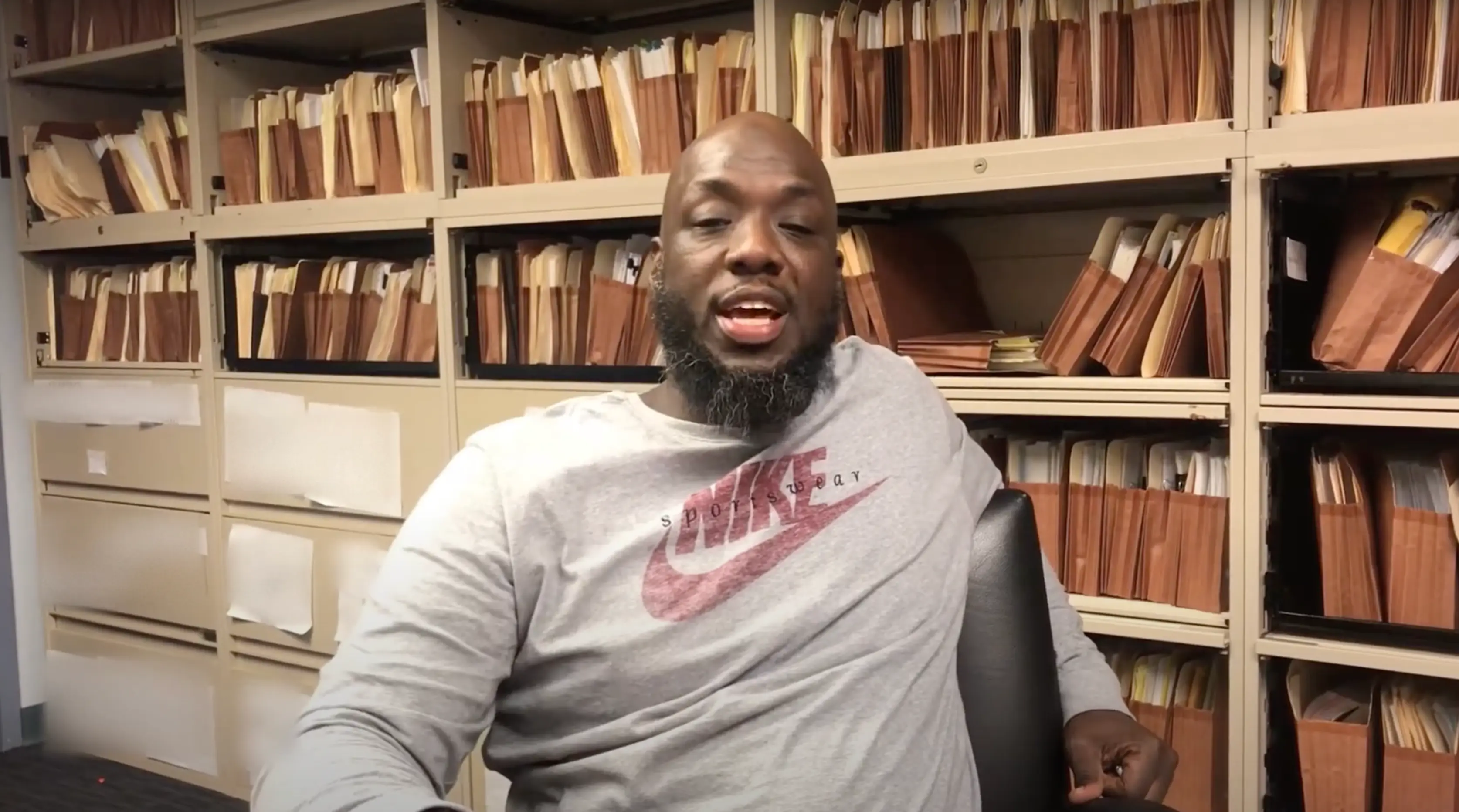 Thomas, now aged 50, has admitted to murdering Akeem Edwards (YouTube/PA Innocence Project)