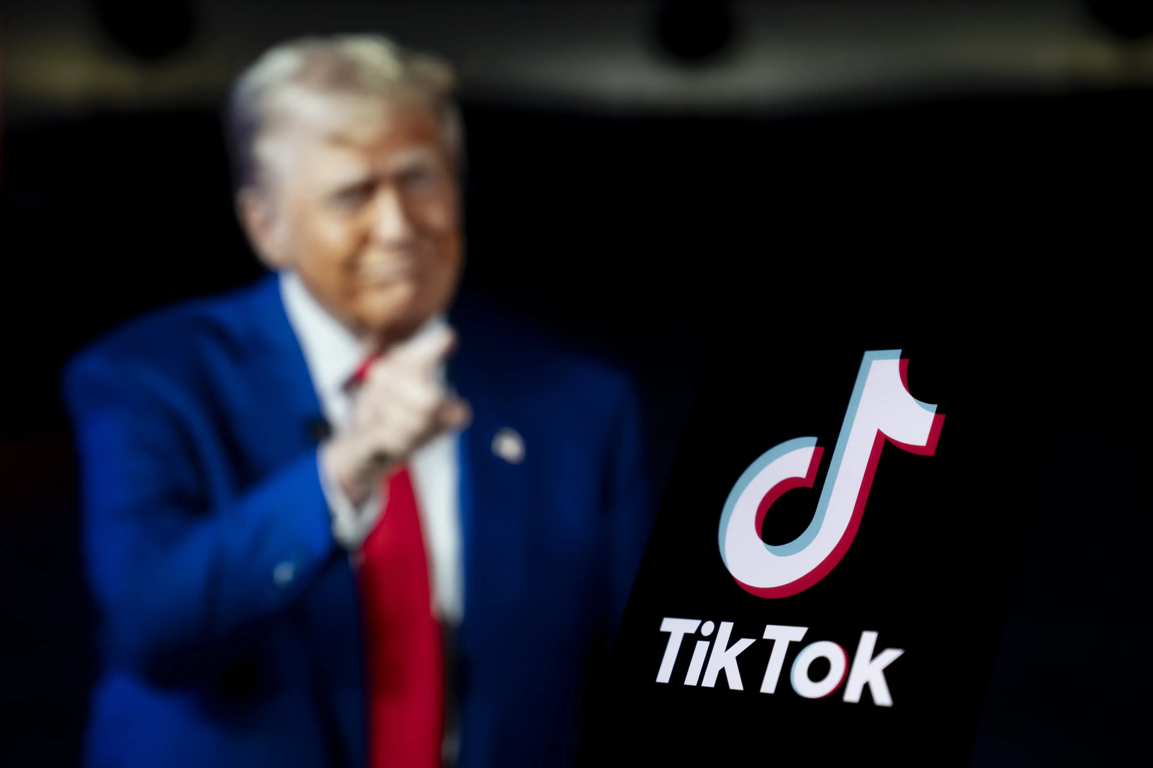 Could TikTok be on the shopping list (Muhammed Selim Korkutata/Anadolu via Getty Images)