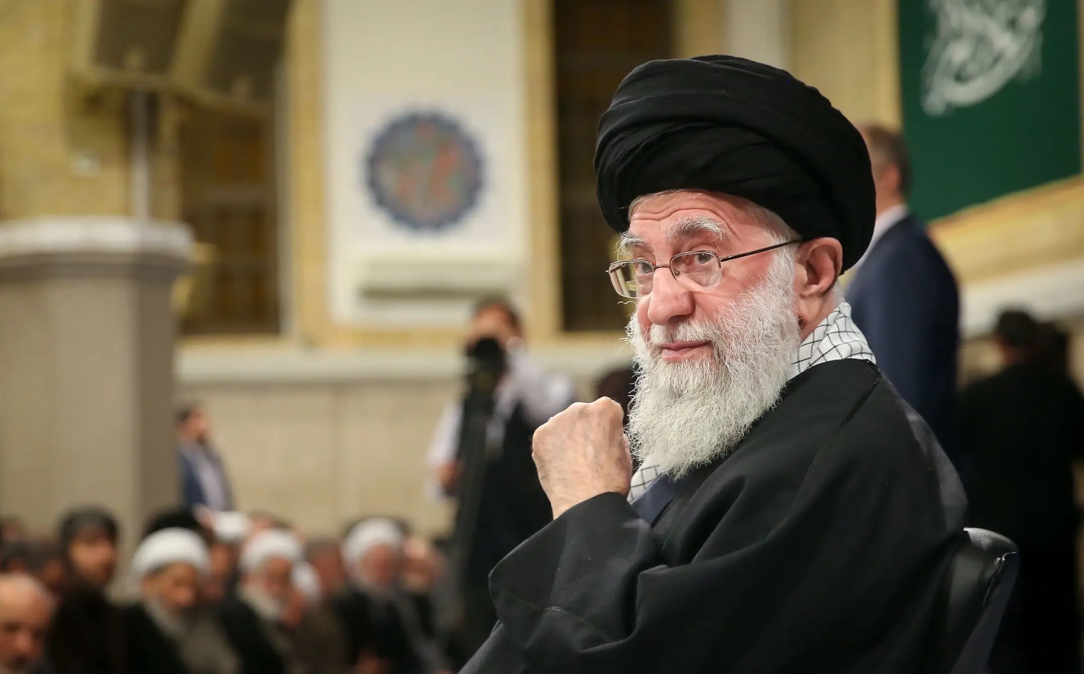 The hacker group is linked to Iran (Iranian Leader Press Office/Handout/Anadolu via Getty Images)