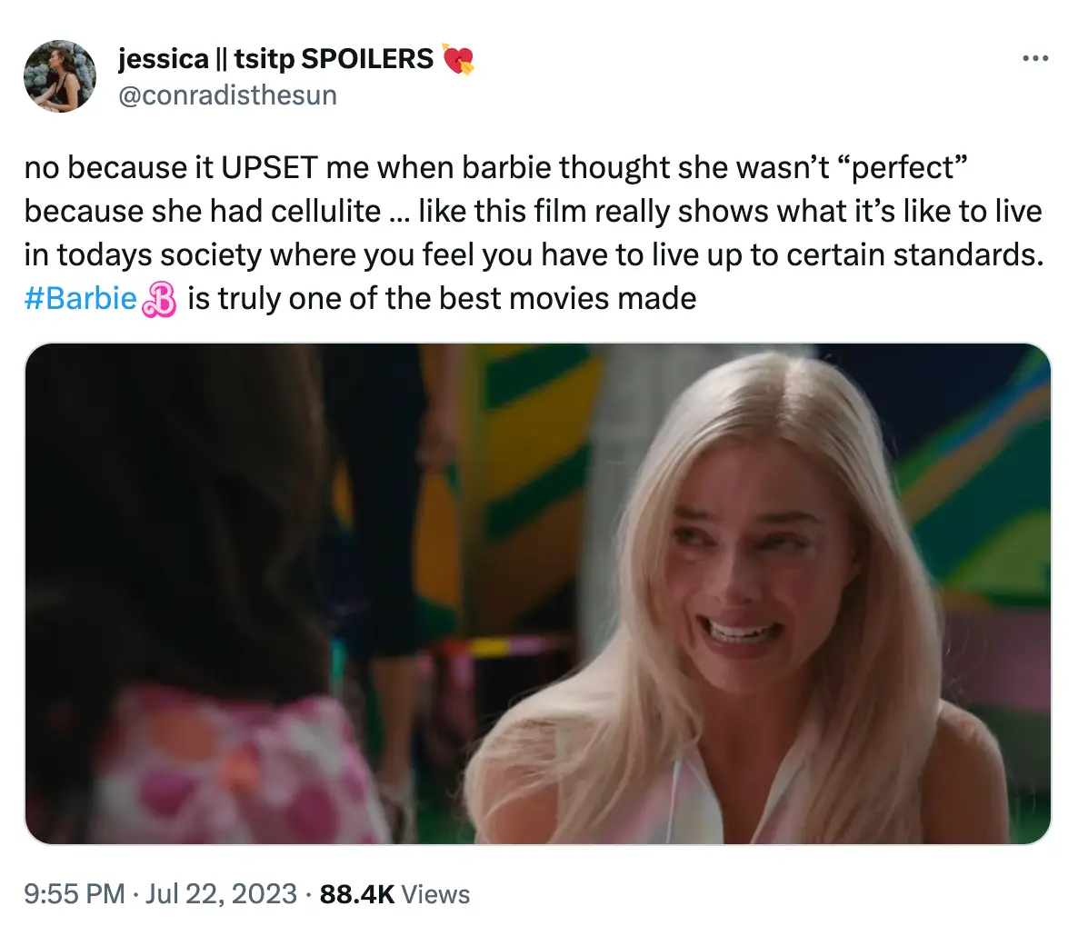 People are calling Barbie 'one of the best movies made'.
