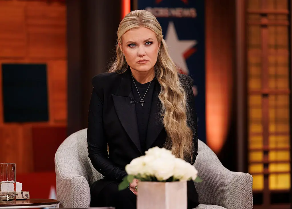 Erika is the widow of Charlie Kirk, who was assassinated last year (Michele Crowe/CBS News via Getty Images)