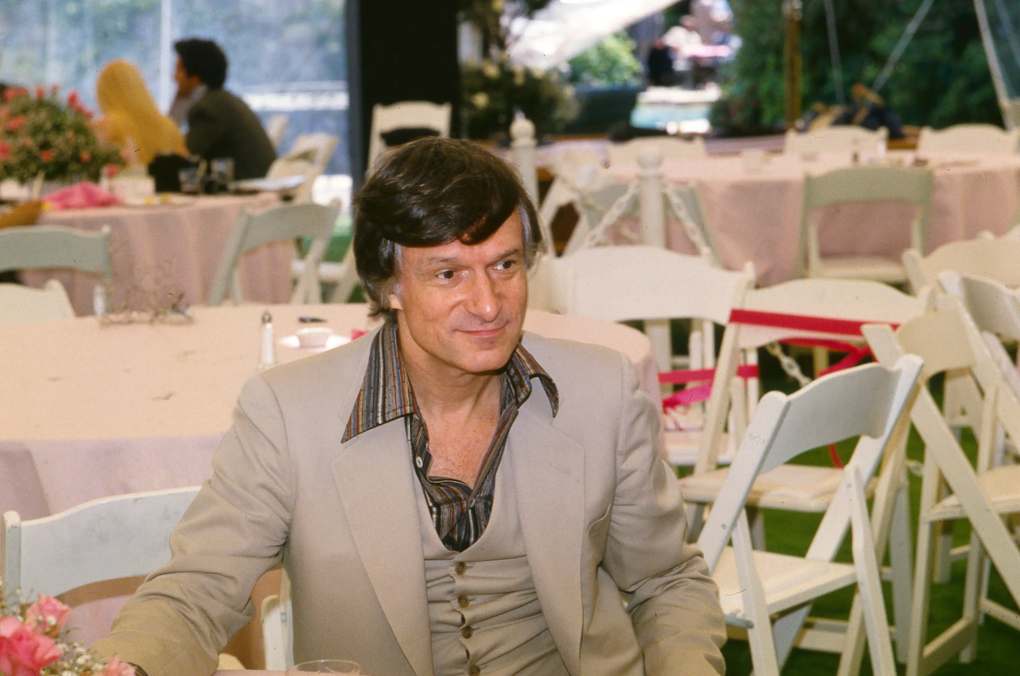 Reinhart said Hef ate every meal in his bedroom.