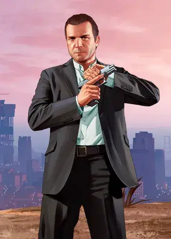Ned Luke voices the iconic Michael De Santa in GTA V.