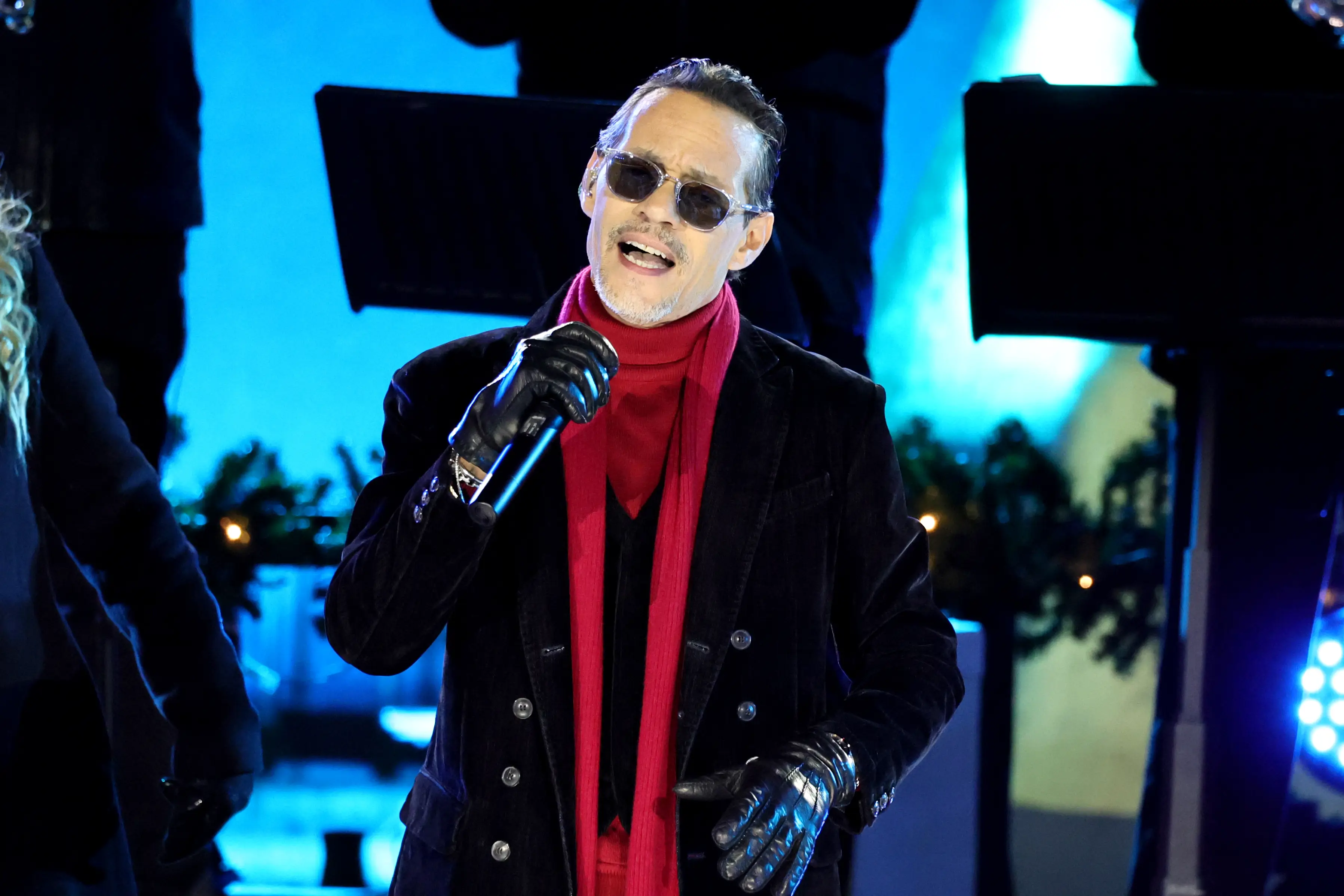 Marc Anthony has spoken out after being mentioned in Brooklyn Beckham's explosive statement (Theo Wargo/Getty Images)