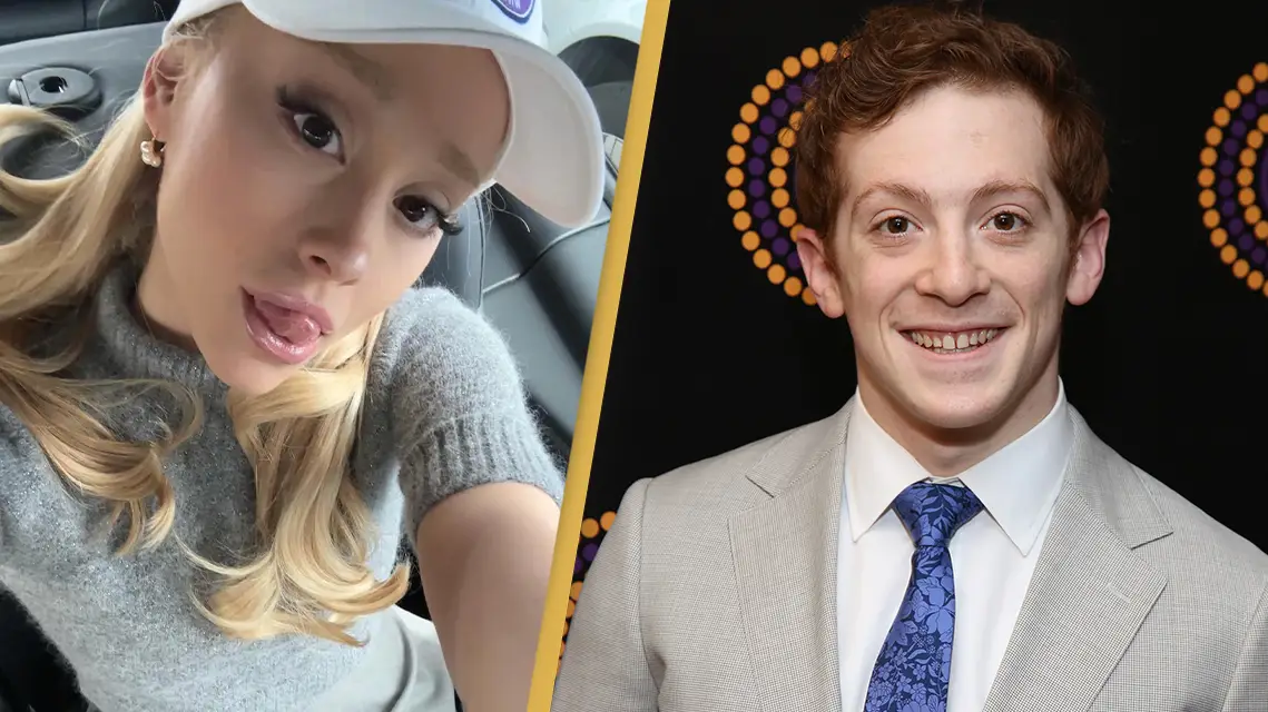 Ariana Grande is rumored to be dating SpongeBob SquarePants star Ethan Slater