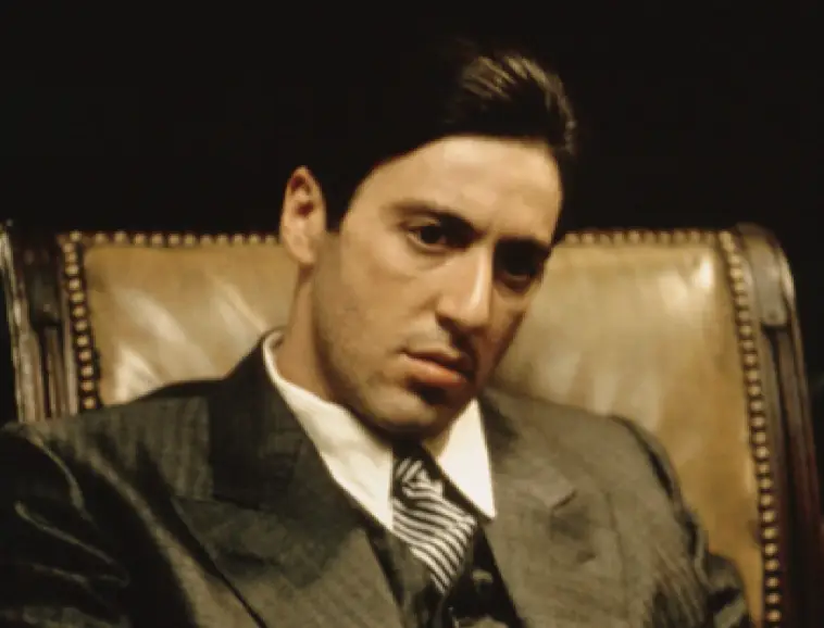 Al Pacino when he was being examined on his bed (Paramount Pictures) 