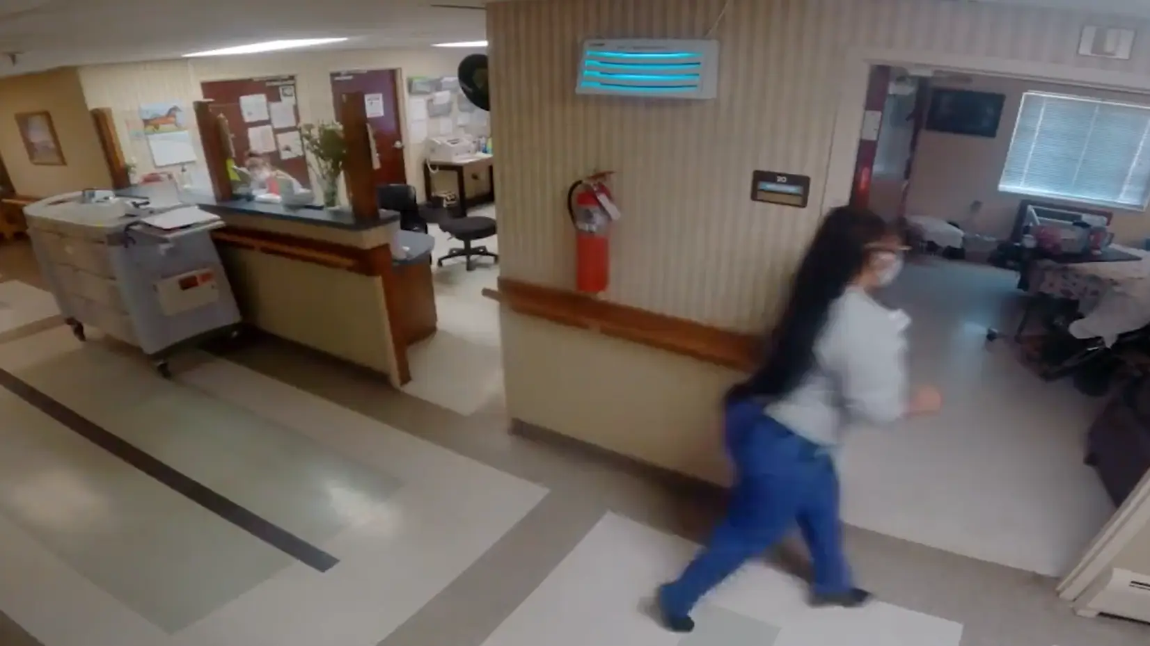 The health scares kept on coming as doctors rushed to her bedside.