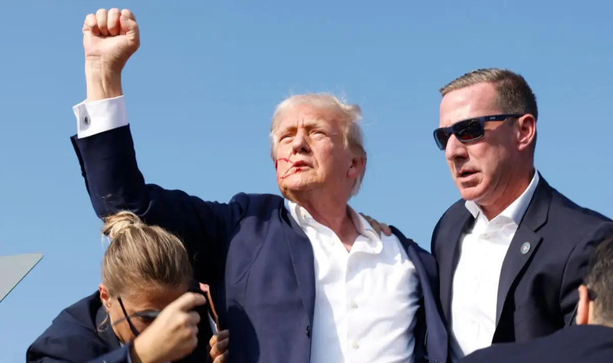 Donald Trump is reportedly 'doing well' in his recovery. (Anna Moneymaker/Getty Images)