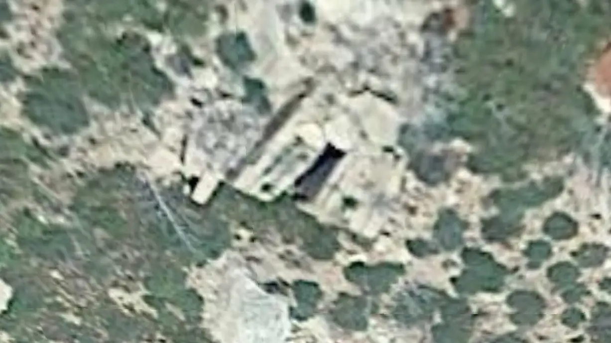 What this alien doorway leads to we don't know, alien stuff presumably.