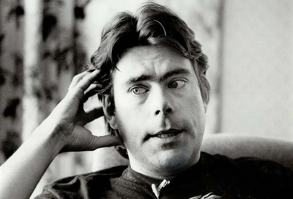 Stephen King's debut novel, Carrie, was published by Doubleday on April 5, 1974. (Photo by Boris Spremo/Toronto Star via Getty Images)