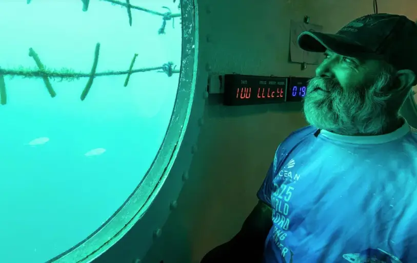 He said it made him think about humanity (Ocean Builders)