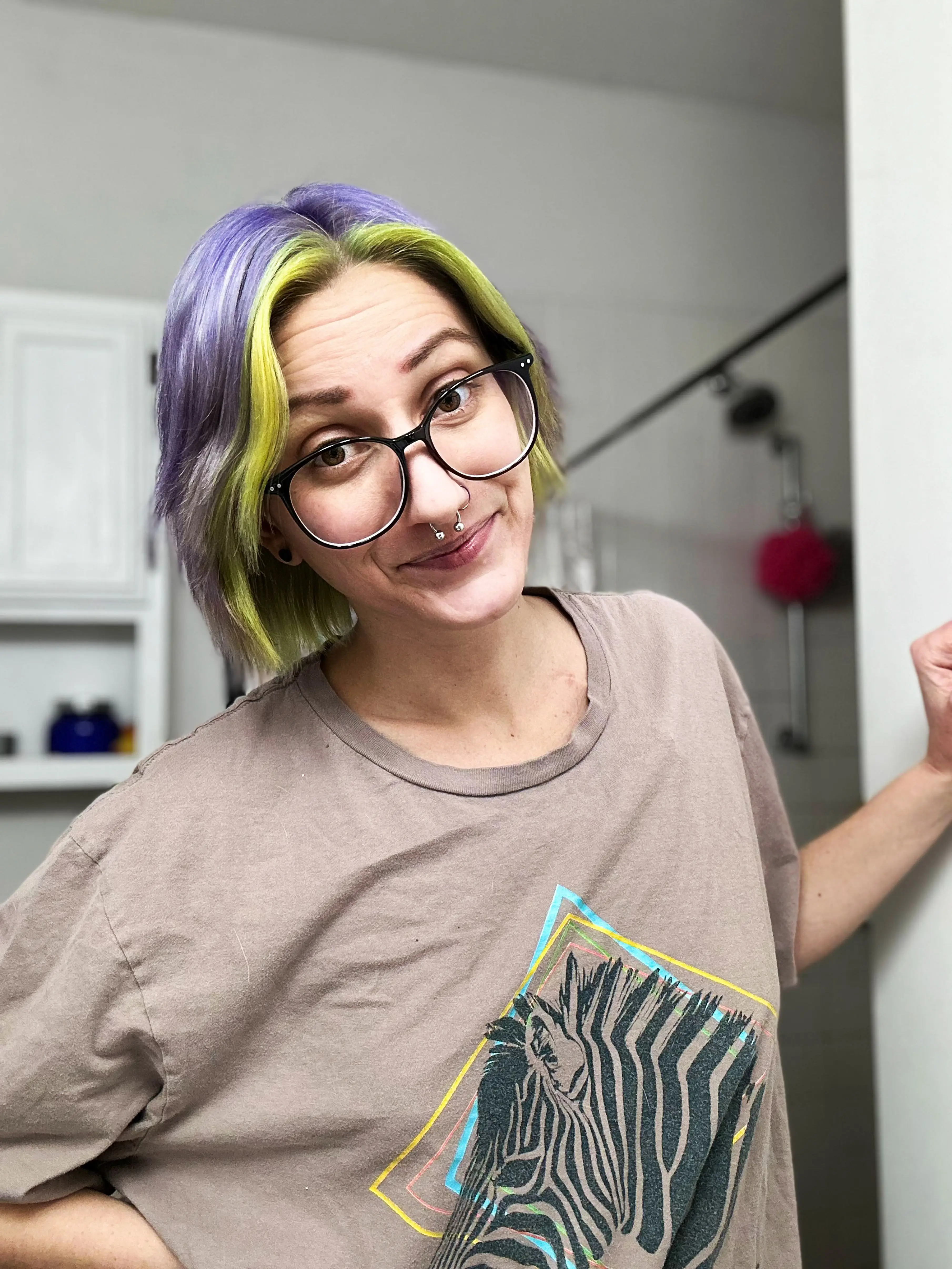 Allison opened up about her allergy.