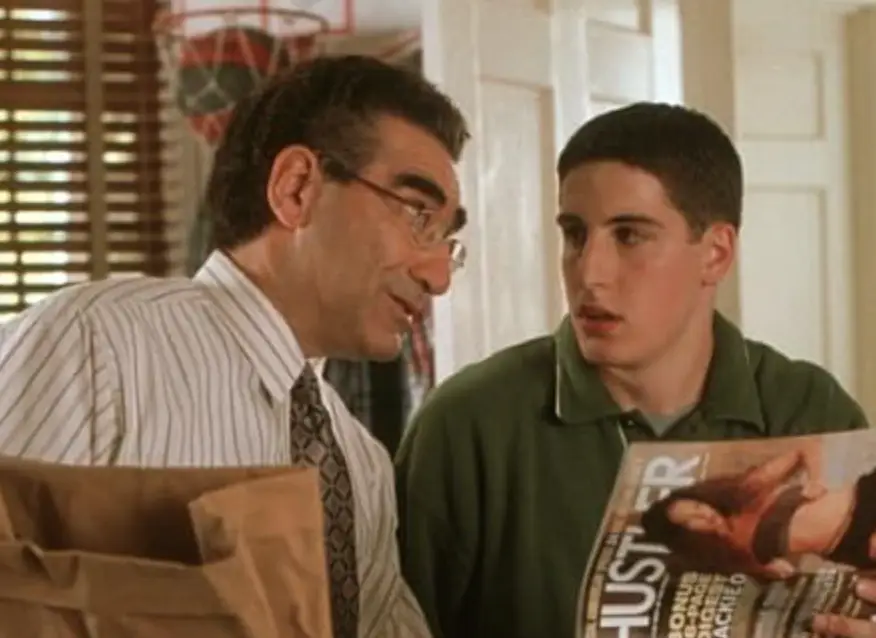Levy played Jim's dad, Noah, in American Pie (Universal Pictures)