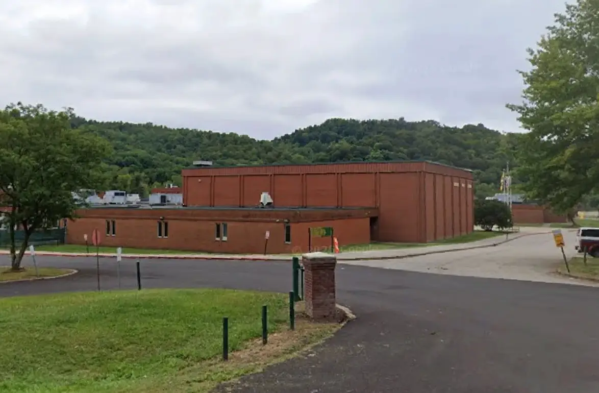 The devices were hidden at Brooke High School in Wellsburg (Google Maps)