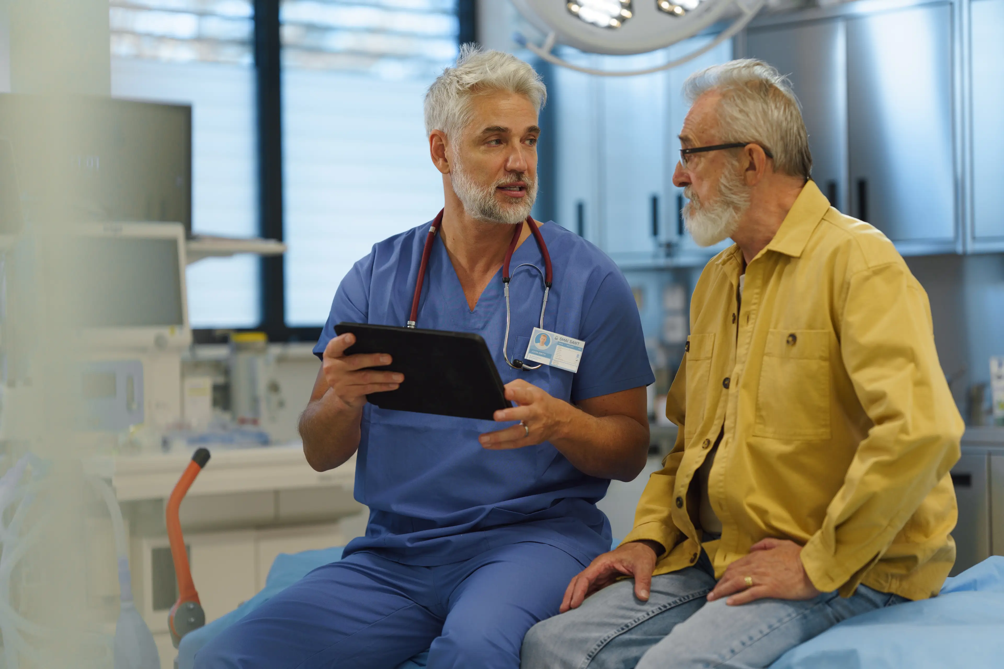 Erectile dysfunction isn't uncommon in older men (Getty Stock)