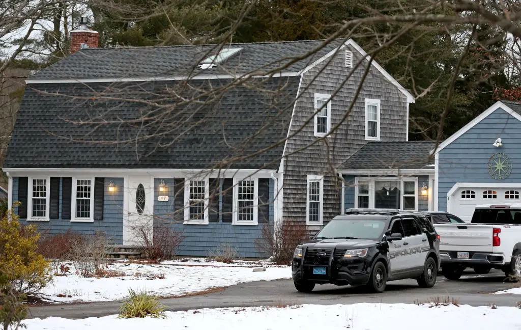 Linsday Clancy's husband found the three children dead at home (Matt Stone/MediaNews Group/Boston Herald via Getty Images