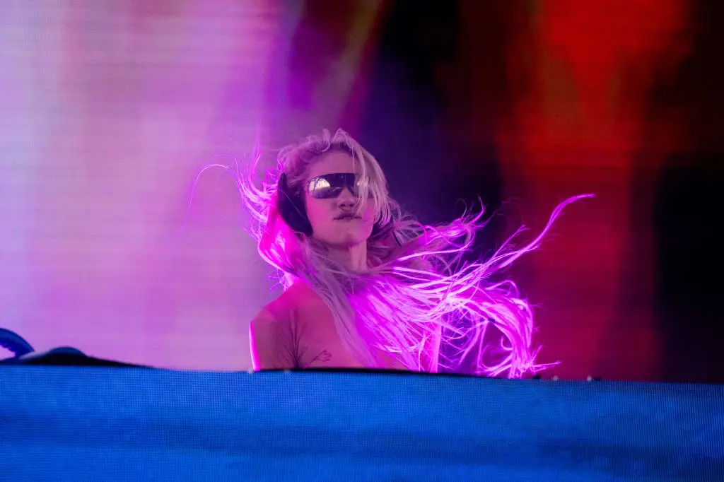 The musician says she's covered in body art (Scott Dudelson/Getty Images for Coachella)