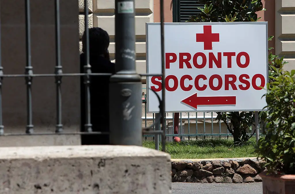 The mishap allegedly took place at one of Italy's largest hospitals, Policlinico Umberto I (Elisabetta Villa/Getty Images)