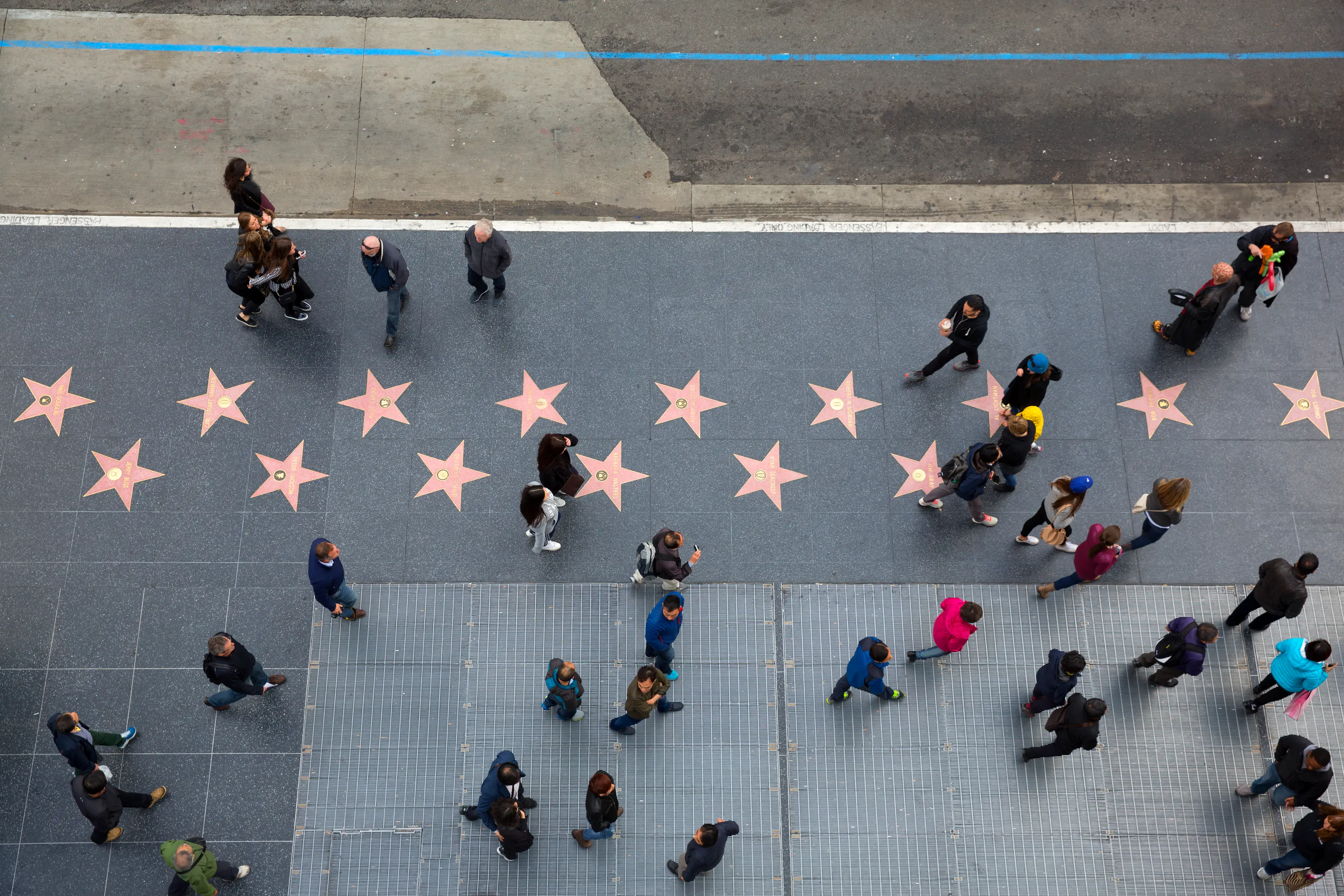 The Hollywood Walk of Fame (Grant Faint/Getty)