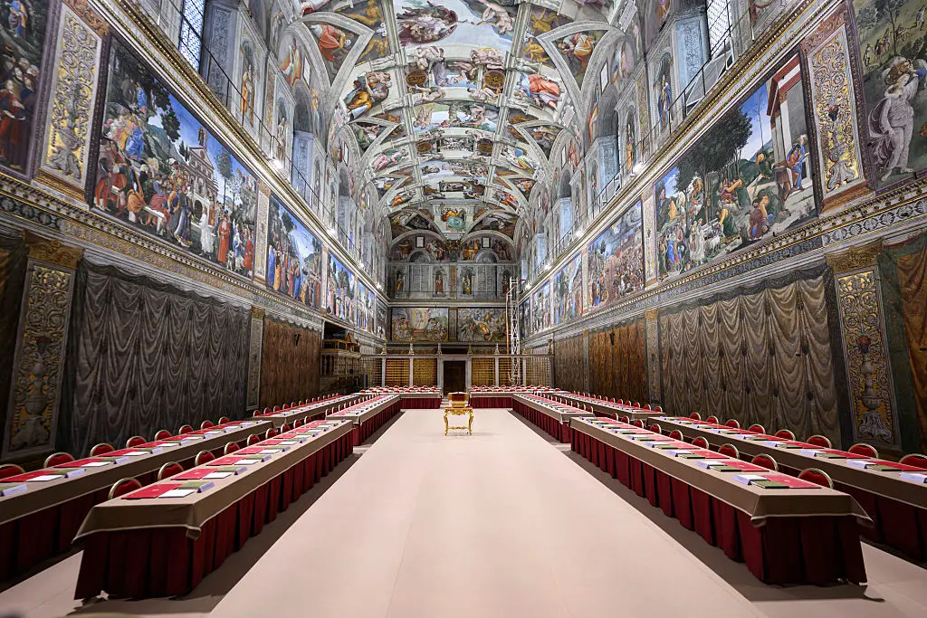 The Vatican pretty much pays for everything anyway (Vatican Media via Vatican Pool/Getty Images)