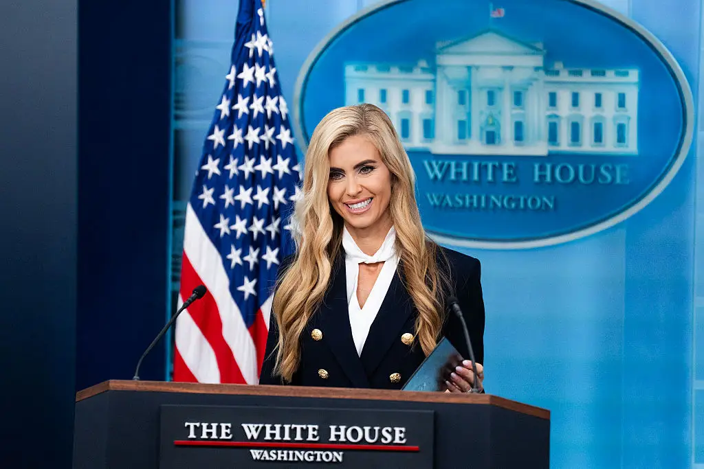 Katie Zacharia stepped down as White House press secretary after 5 days in the role (Tom Williams/CQ-Roll Call, Inc via Getty Images)
