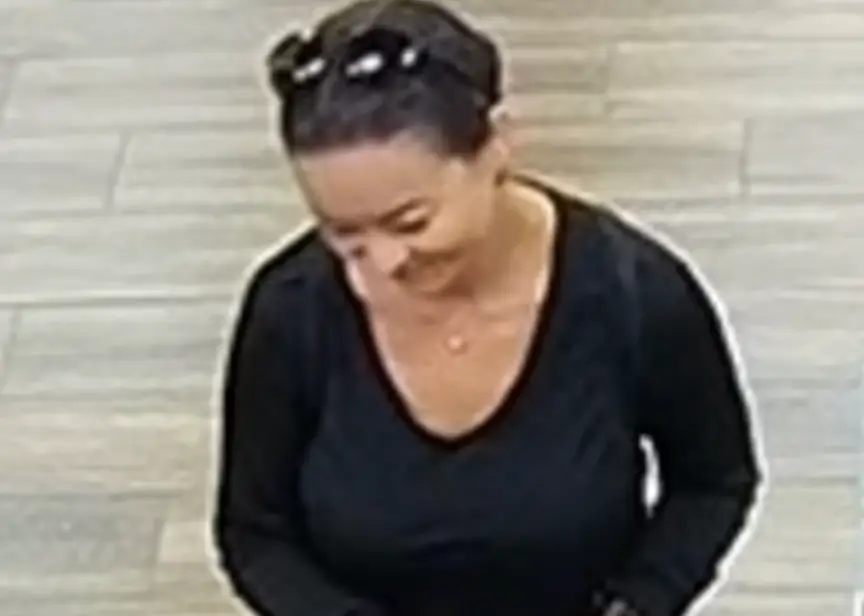 Mica was seen wearing the necklace in CCTV footage. (Robeson County Sheriff's Office)