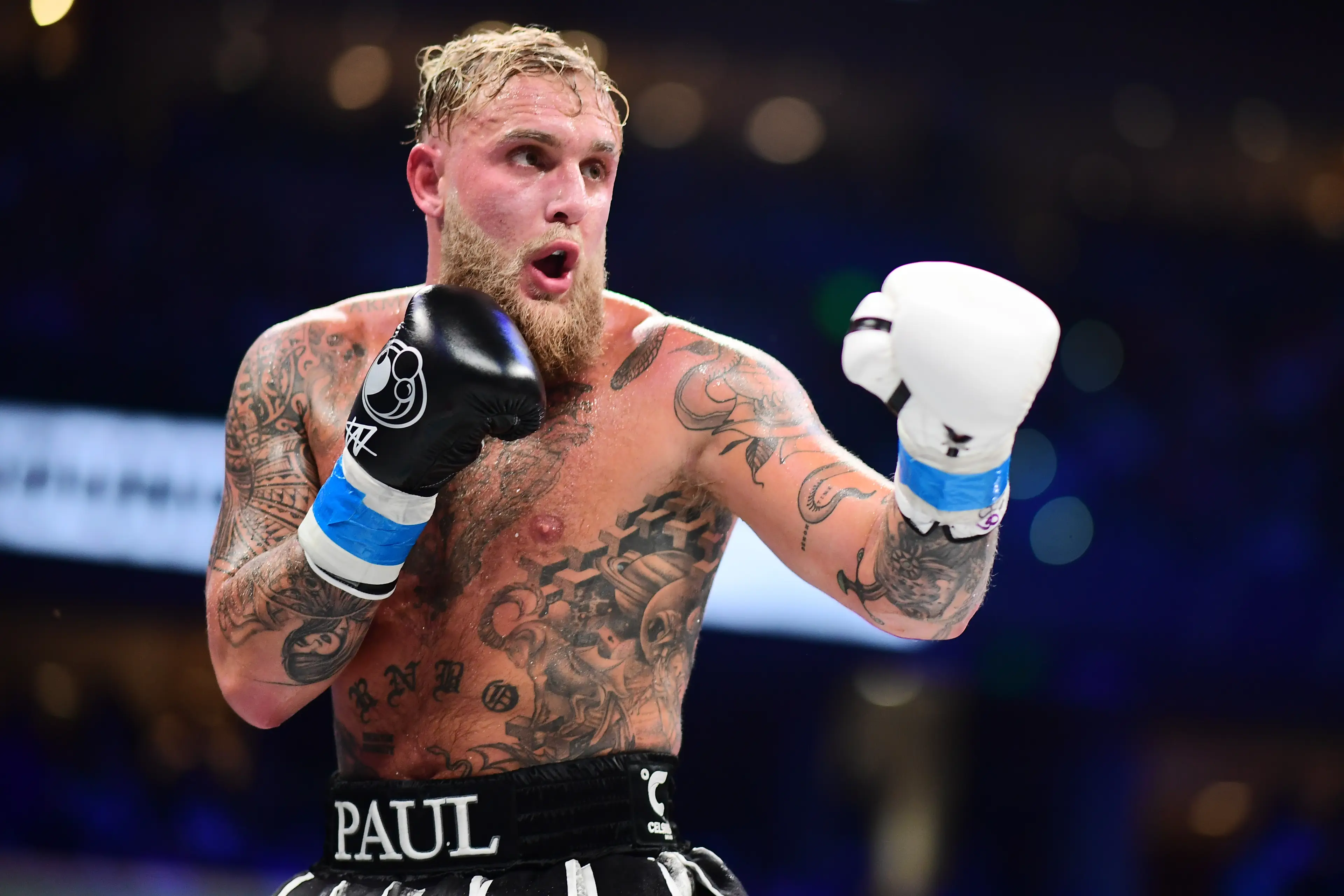 Jake Paul wants to compete in the 2028 Olympics. (Julio Aguilar/Getty Images)