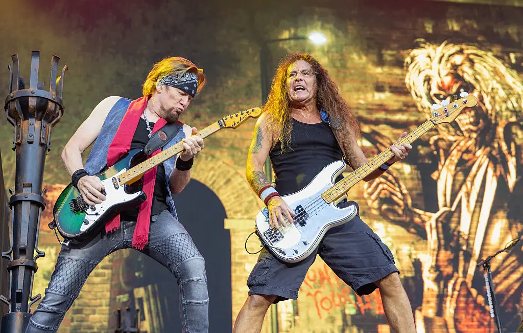 Iron Maiden will be back in May to finish the 2026 leg of the tour (Photo by Jo Hale/Redferns)