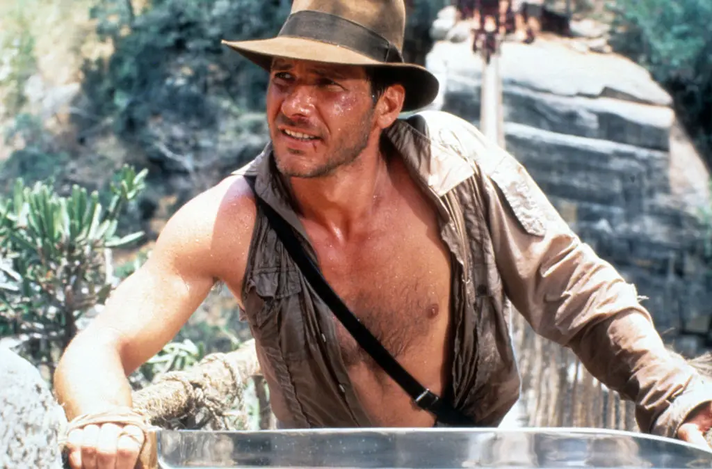 After his 'slump' Harrison went on to star in all five Indiana Jones movies (Photo by Paramount/Getty Images)