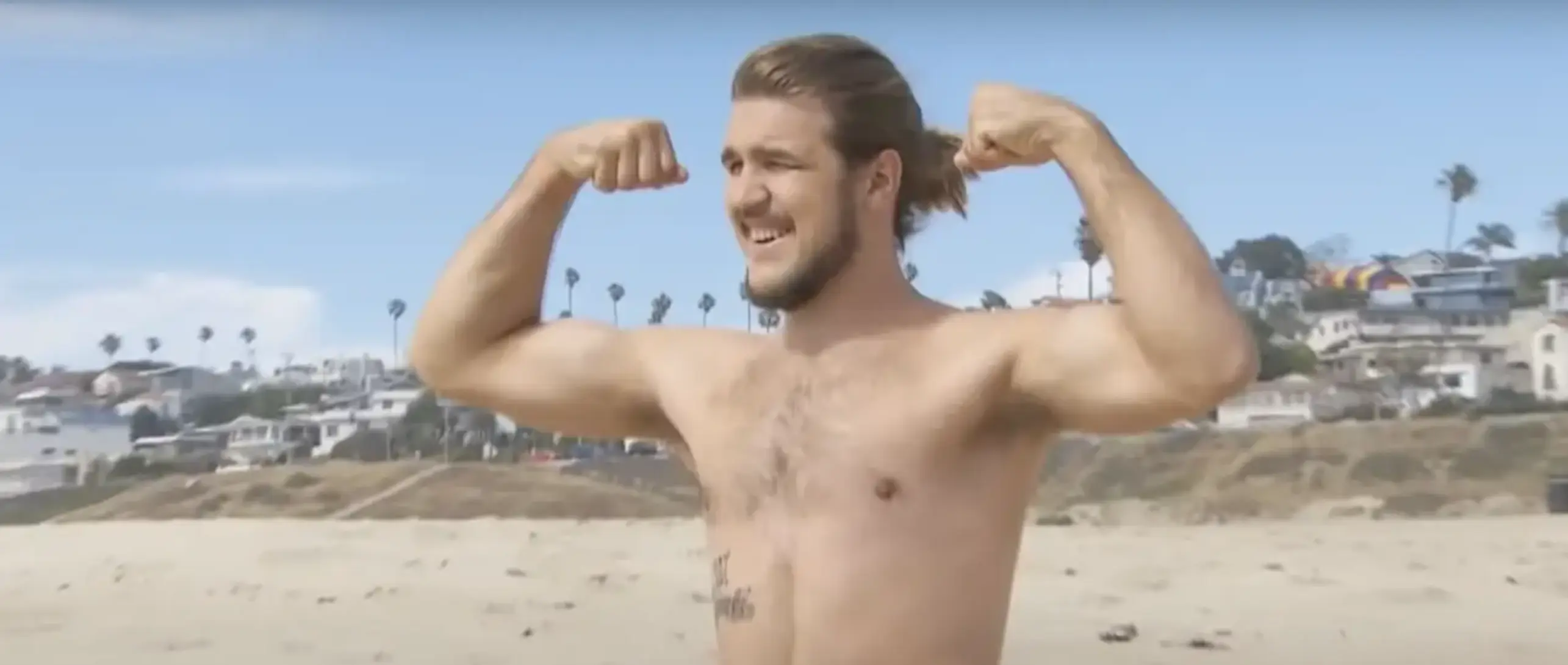 Sandrak revealed that his weight lifting days are over.