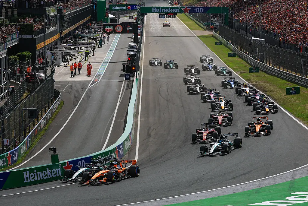 Behind Norris, the battle for the remaining places went down to the wire. (Photo by Kym Illman/Getty Images)