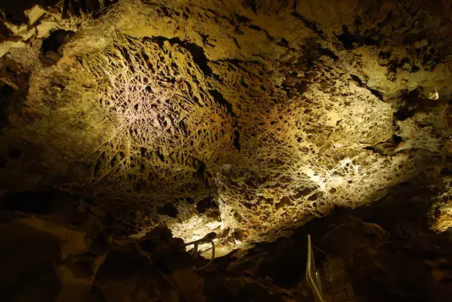 Boxwork as seen in Wind Cave National Park, South Dakota (National Park Service)