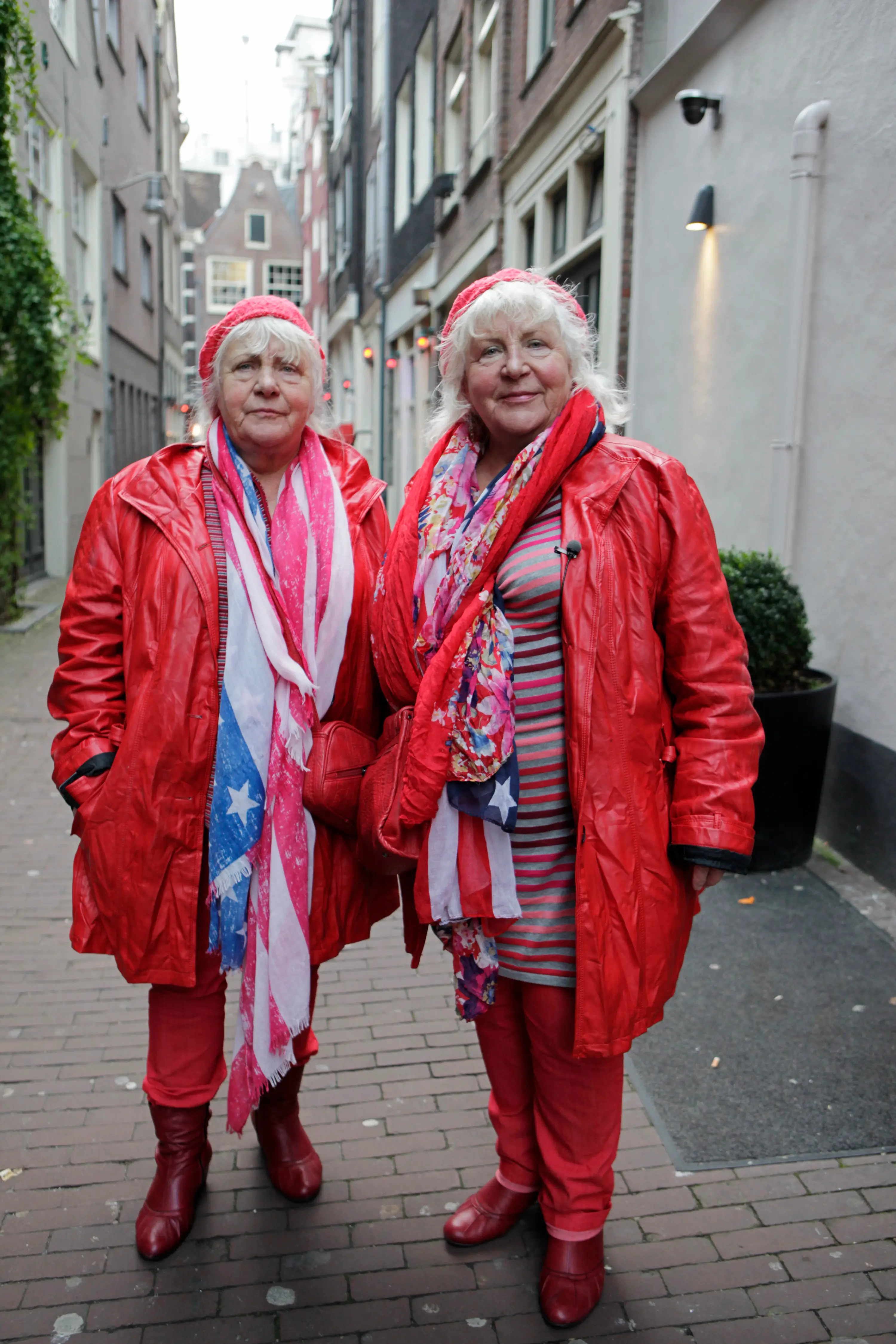 Louise and Martine in 2012 (ANOEK DE GROOT/AFP via Getty Images)