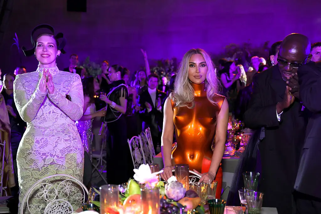 The star turned heads at the event  (Photo by Kevin Mazur/MG26/Getty Images for The Met Museum/Vogue)