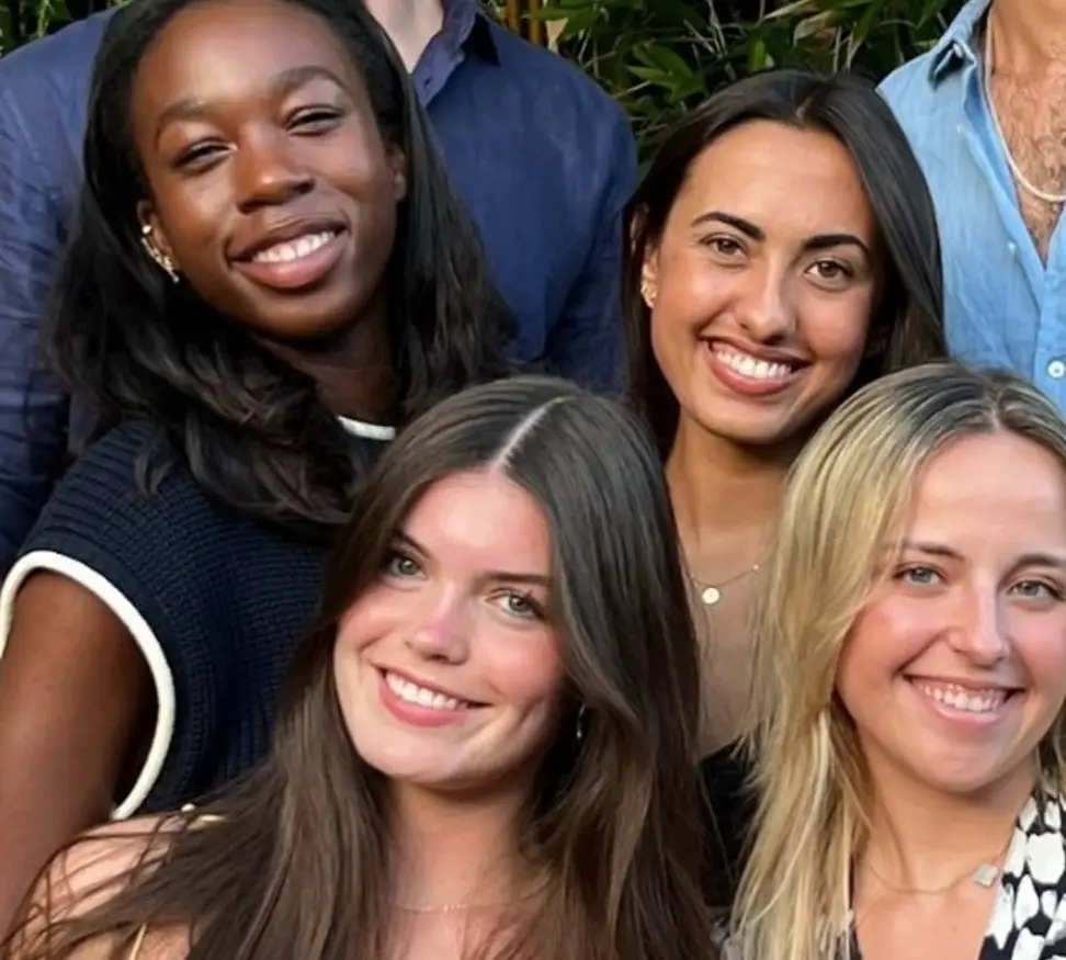 Niamh Rolston, Peyton Stewart, Asha Weir, and Deslyn Williams were killed after being struck by Bohm's car (Pepperdine University)