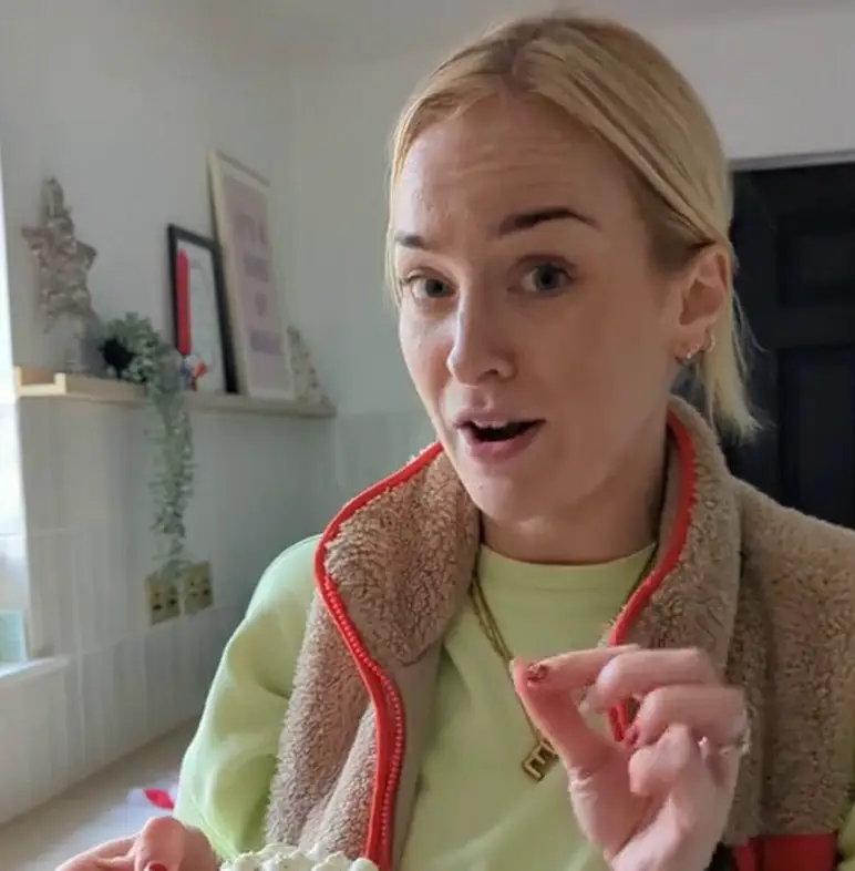 Abi has to feed 10 people over Christmas (SWNS)