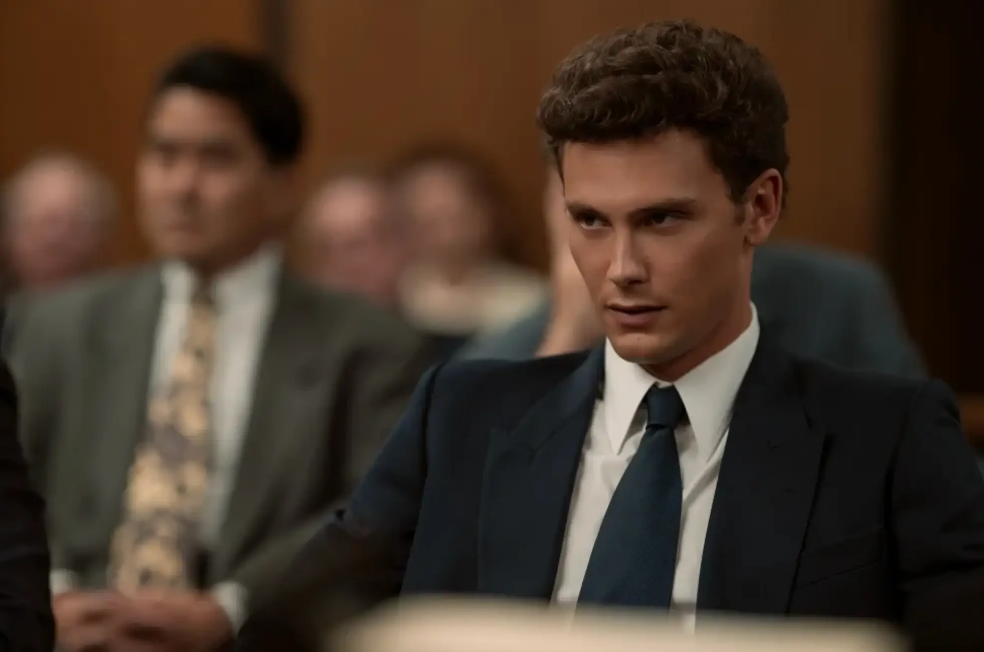 Koch revealed that he did not wear a prosthetic for the shower scene (Netflix)