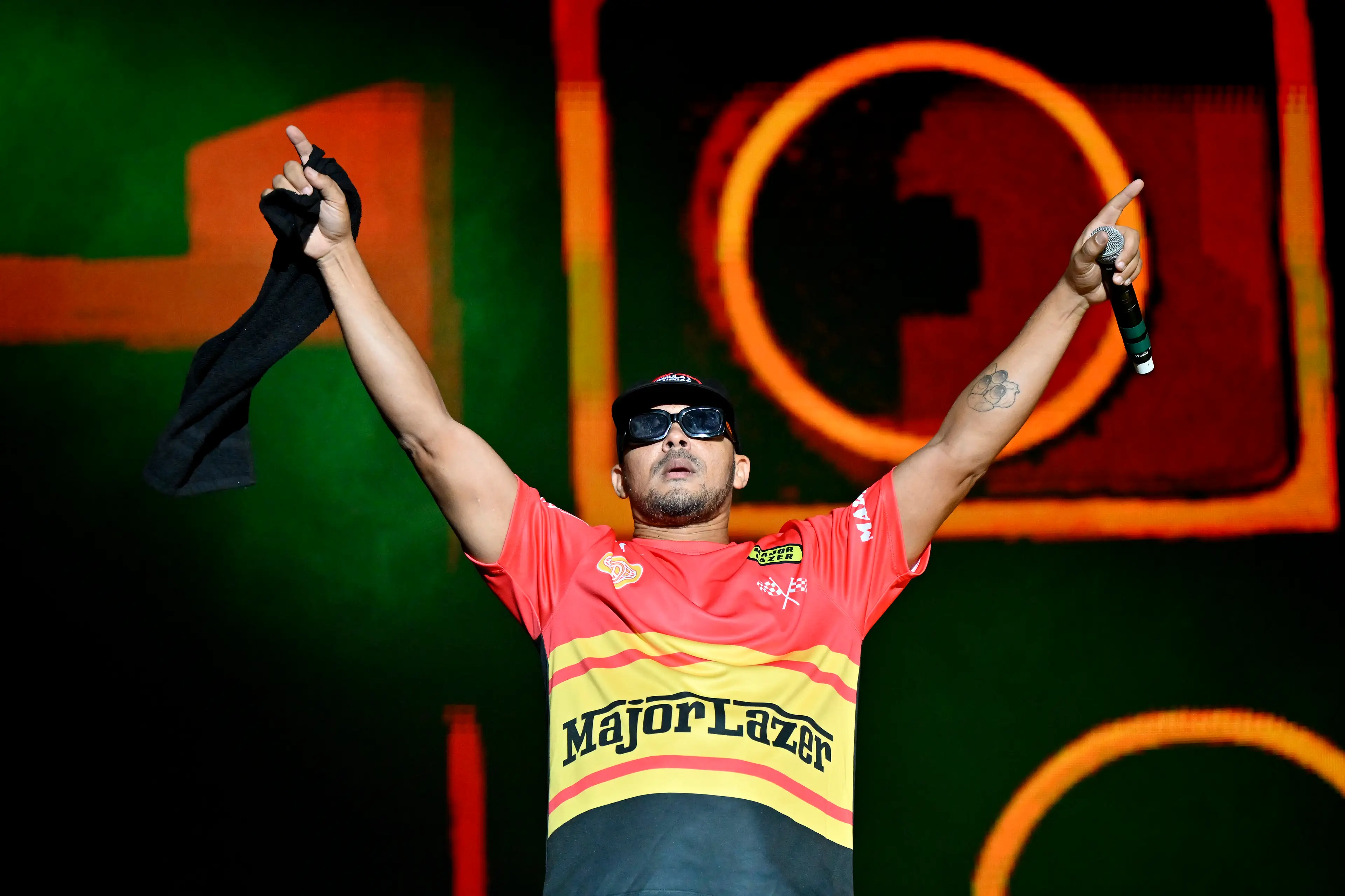 Major Lazer at the Las Vegas Grand Prix last year (David Becker - Formula 1/Formula 1 via Getty Images)