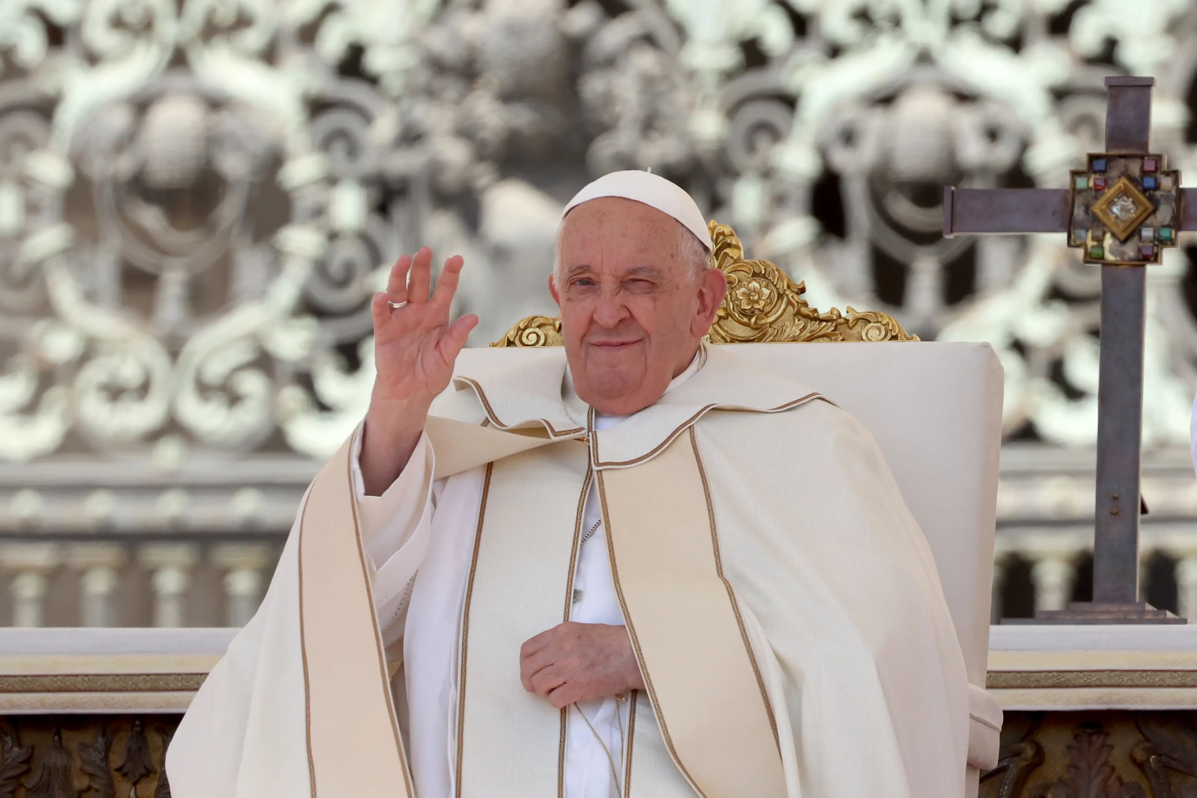 Pope Francis' death was announced today (Franco Origlia/Getty Images)